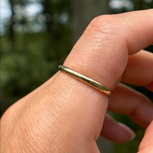 💕SOLD💕14 Karat Yellow Gold Gold Band Ring